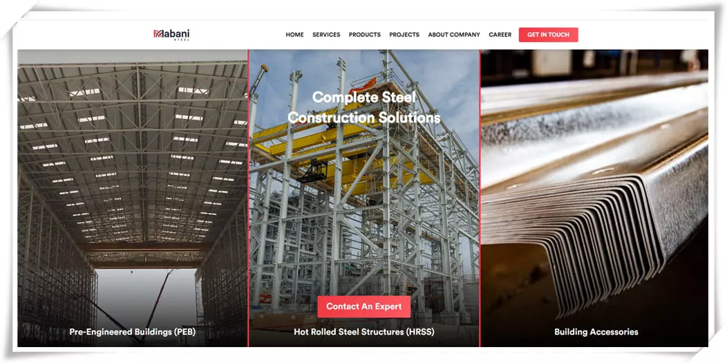 Mabani Steel Ras Al Khaimah production facility